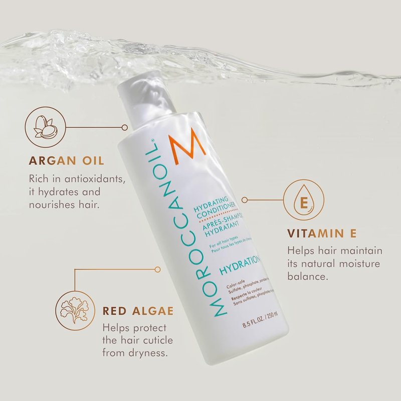 Moroccanoil Hydrating Shampoo & Conditioner Set - Moisturizing Hair Care Duo