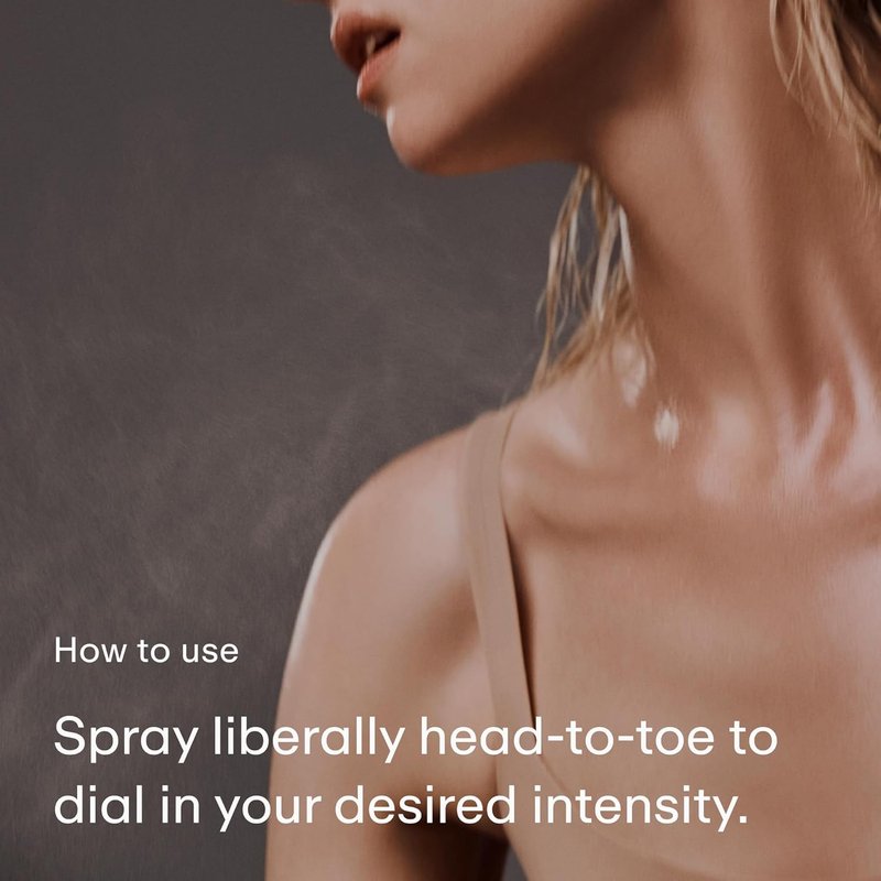 PHLUR Amber Haze Body Mist, 8 Fl Oz - Hair and Body Perfume for Women, Amber & Vanilla Body Spray with Saffron, Jasmine and Musk Fragrance