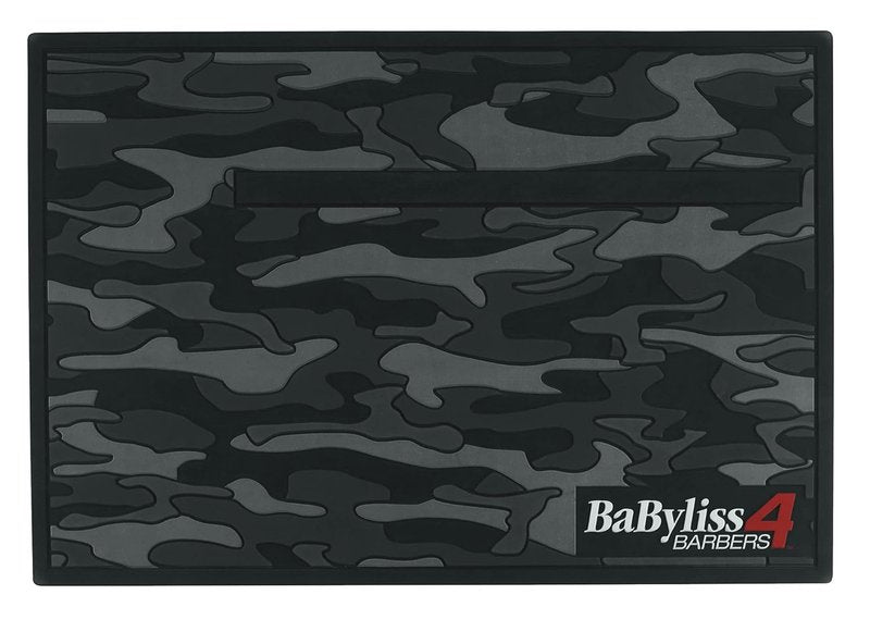 BaBylissPRO Rubber Barber Mat - Durable Black Non-Slip Design | 1 Piece