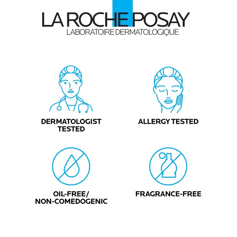 La Roche-Posay Effaclar Mat Oil-Free Mattifying Moisturizer,(Pack of 2)