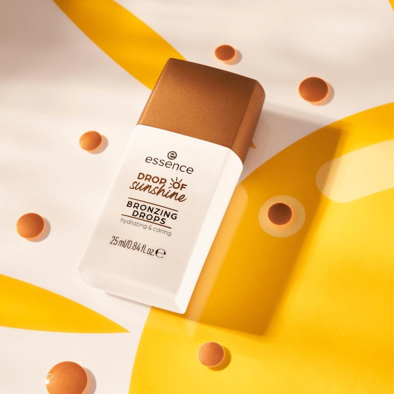 Essence Drop of Sunshine Bronzing Drops - Lightweight, Buildable Hydrating Glow | Vegan & Cruelty-Free