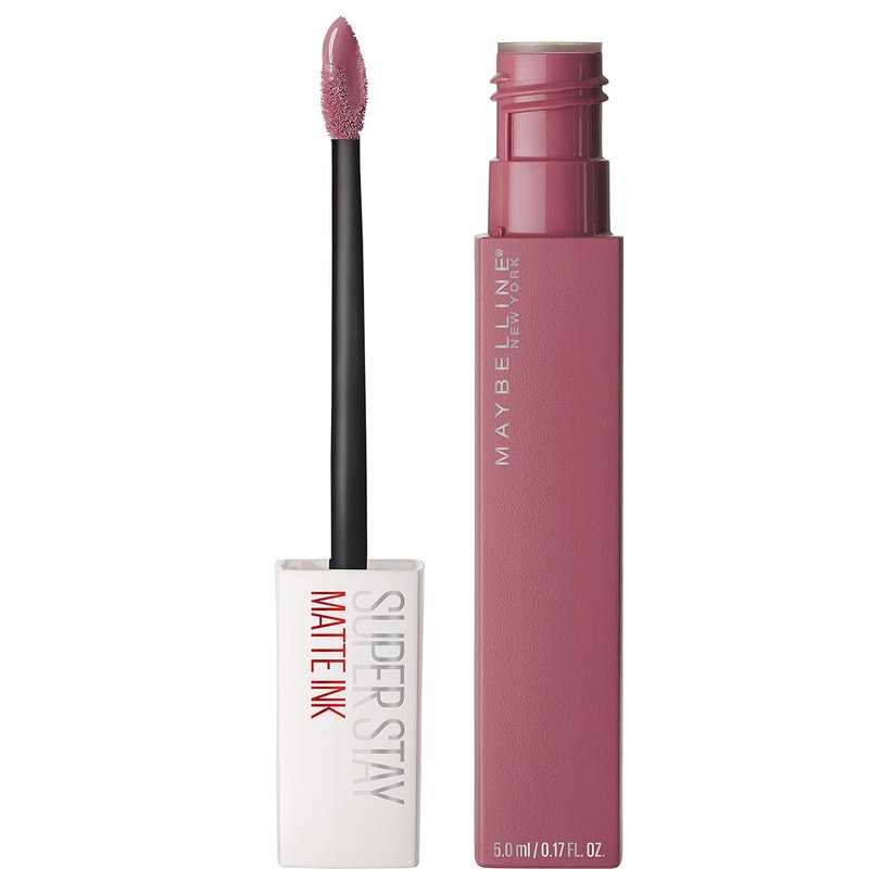 Maybelline Super Stay Matte Ink Liquid Lipstick - Long Lasting High Impact Color | Seductress Light Rosey Nude & Lover Mauve Neutral