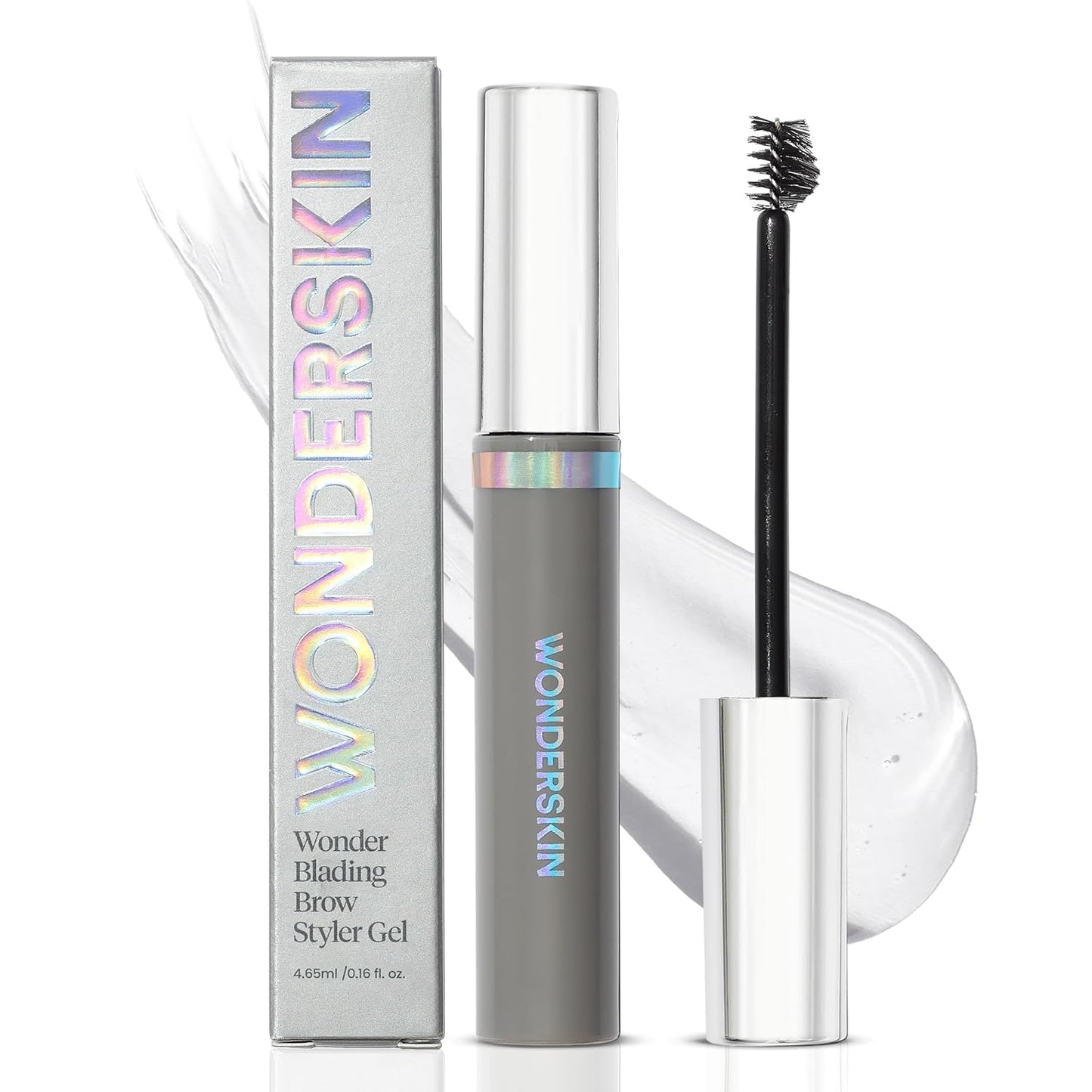 Wonderskin Wonder Blading Brow Styler Gel - Long-Lasting, Lightweight & Volumizing Clear Eyebrow Gel