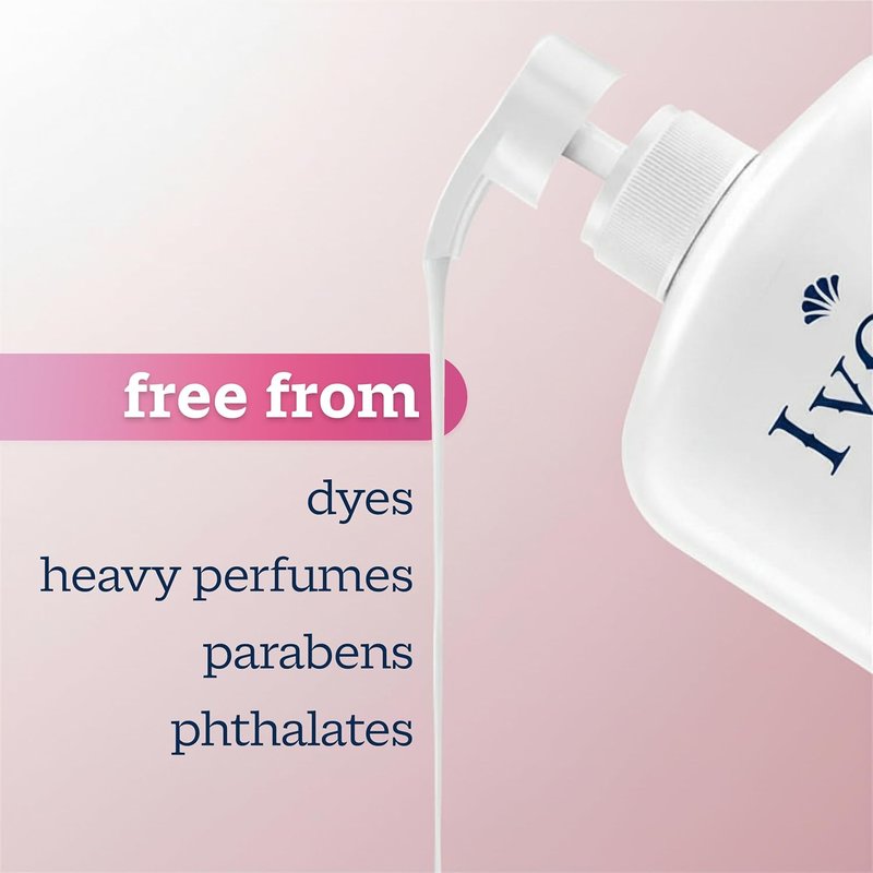 Ivory Body Wash - Gentle Family Formula with Water Lily Scent | 35 oz, Free of Dyes & Parabens