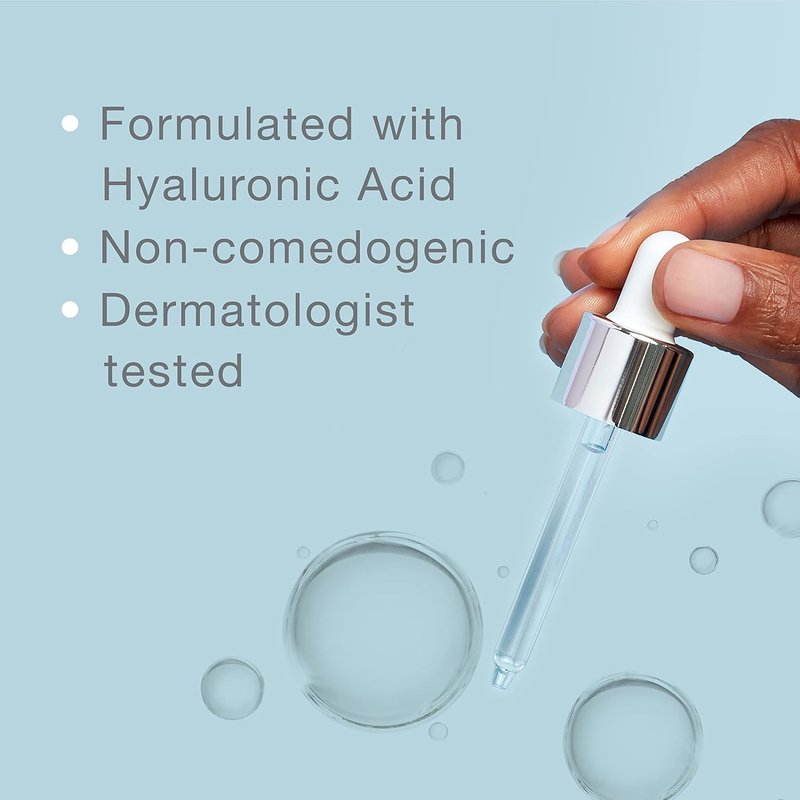 Neutrogena Hydro Boost Glow Booster Primer - Hydrating Serum-to-Primer Hybrid with Hyaluronic Acid | 1.0 fl. oz