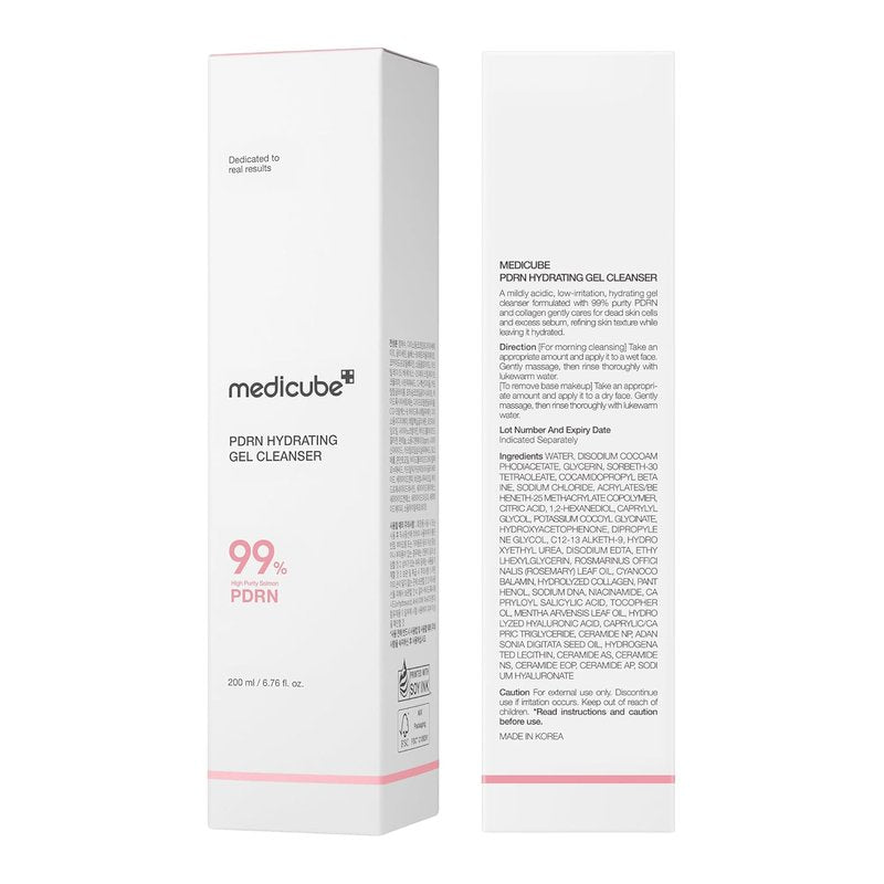 Medicube PDRN Jelly To Foam Cleanser - Hydrating Daily Face Wash for All Skin Types | 200ml