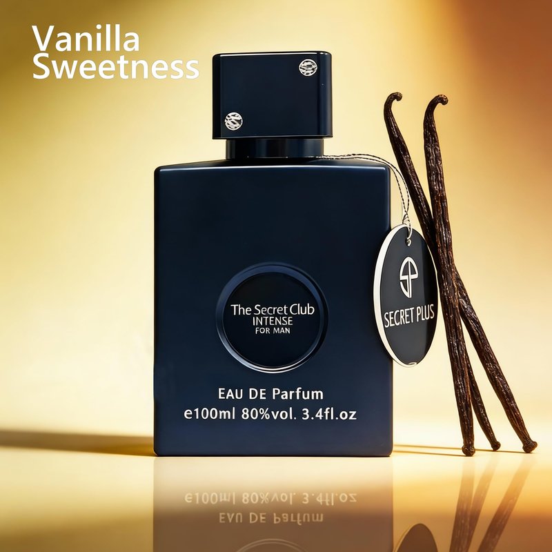 A CENTER Perfume Couple Set The Secret Club Intense & The Secret Club Women Cologne,Long Lasting Sweet Scent for Women/Men Fragrance 2x100ML