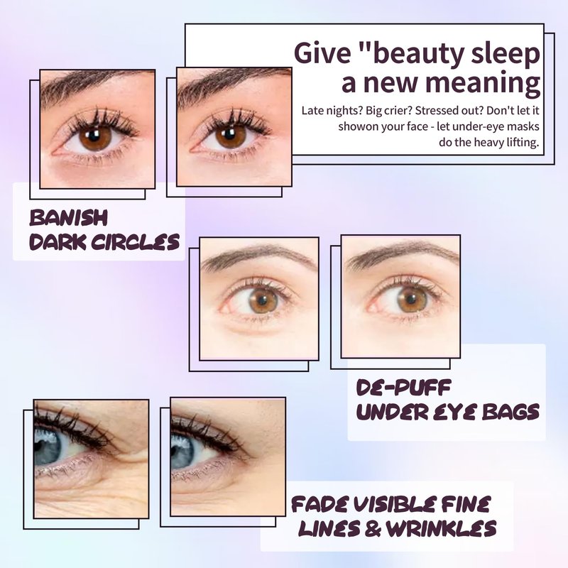 Aero Zen Lavender Collagen Under Eye Patches, Hydrating Gel Eye Masks with Hyaluronic Acid for Dark Circles, Puffiness, Under Eye Bags & Wrinkles, Ideal Beauty Gift for Women, 24 Pairs