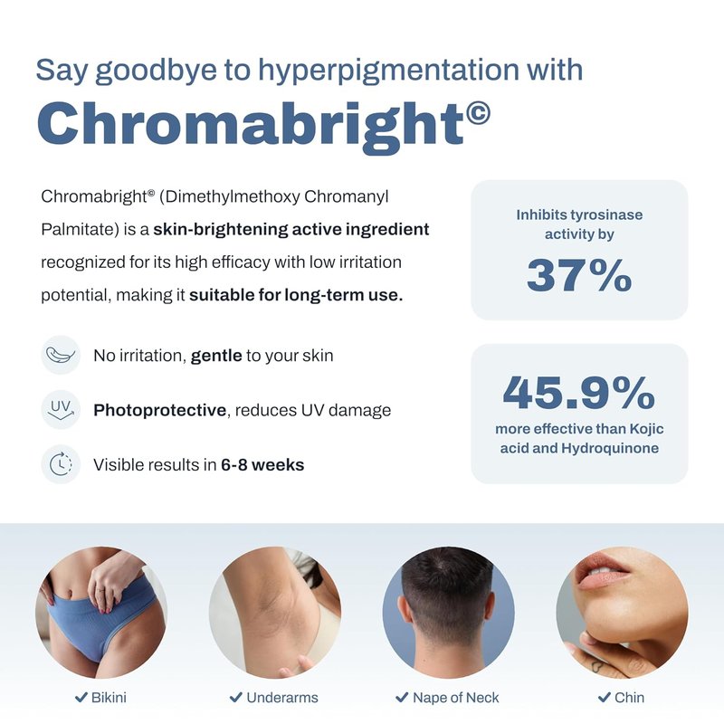 PFB Vanish Razor Bump Stopper | Skin Care Treatment with Chromabright Dark Spot Remover - 93g