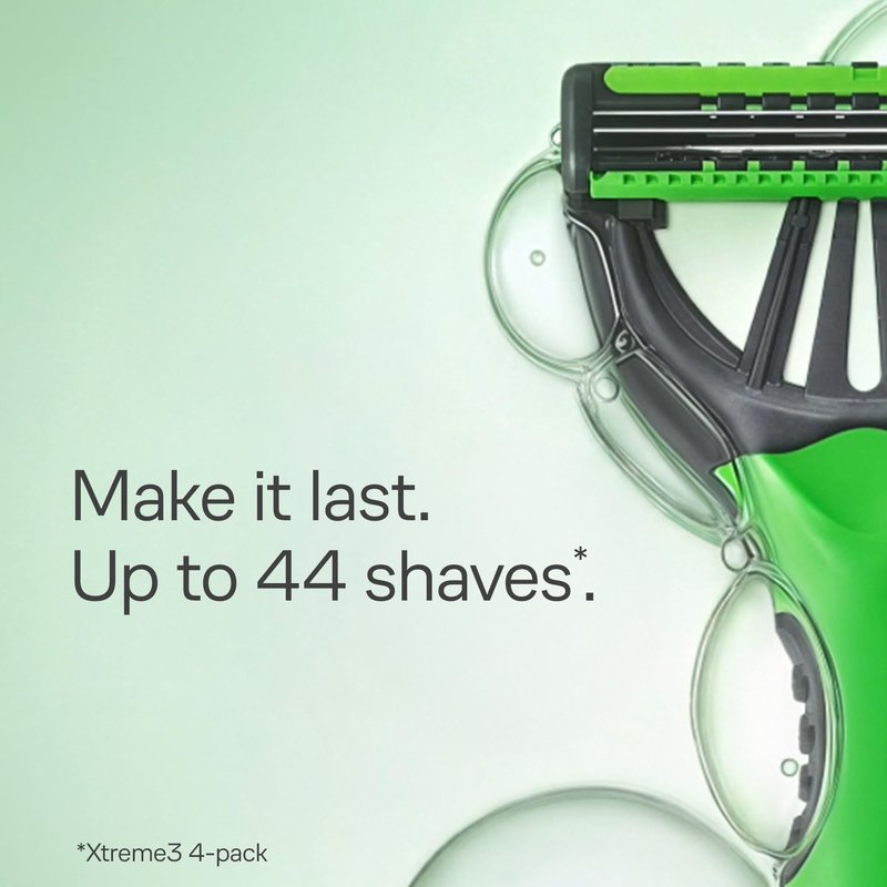 Schick Xtreme 3 Original Sensitive Disposable Razors for Men | Disposable Mens Razors for Shaving Sensitive Skin, 12ct