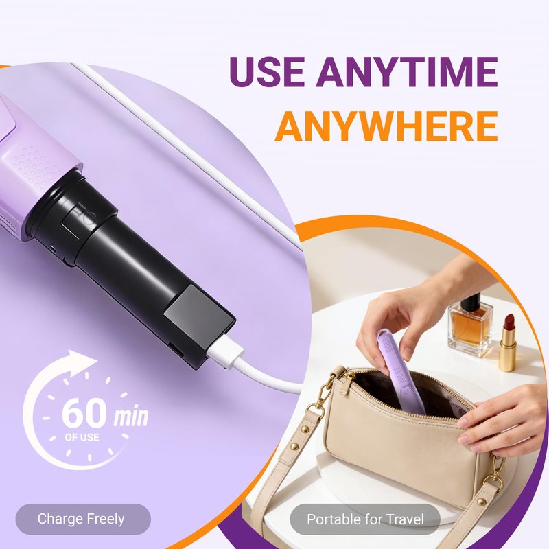 3-in-1 Bikini Trimmer for Women, Rechargeable Pubic Body Hair Trimmer Electric Shaver for Legs Body Hair, Bikini Shaver IPX6 Waterproof,USB Charge