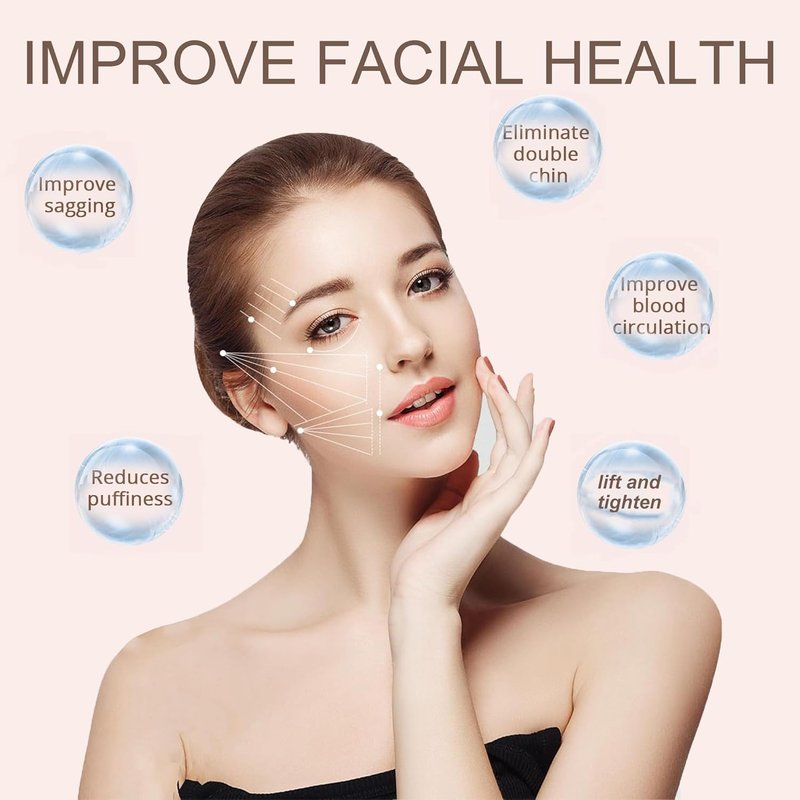 Lymphatic Contour Face Brush Set - 2PCS Ergonomic Dry Brush for Facial Sculpting, De-Puffing & Glow | Ideal for Jawline & Chin