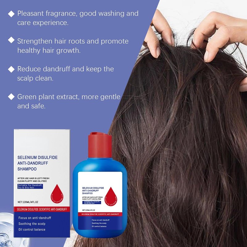 Jxectxg Ketoconazole Anti-Dandruff Shampoo, Oil Control & Refreshing Cleanser for Men Women, Noil Formula for Dry Itchy Scalp, 10.55 Fl Oz