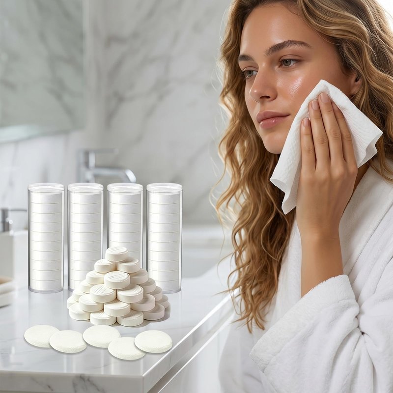Disposable Face Towel Hot Face Towels spa hot towel for face Towels Suitable for Towel Warmers manually Soaked in Water or Towels Refills for Smart Warmer (80PCS spa Soft Towels)
