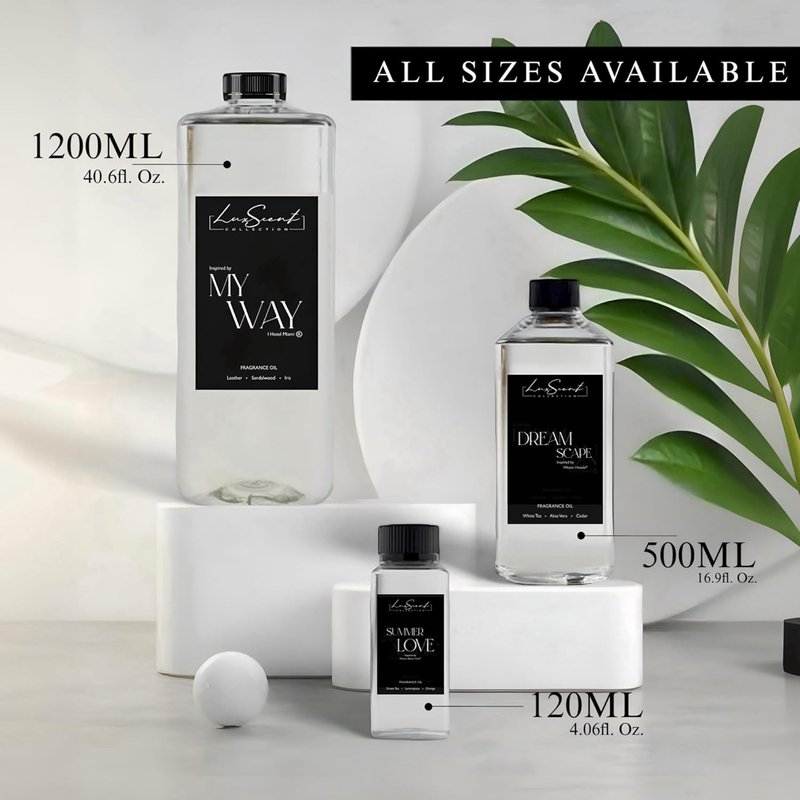 Iconic Aroma Diffuser Oil 500 ml - Bergamot, Sweet Berry & Oakmoss Scent - Luxury Aromatherapy Oil