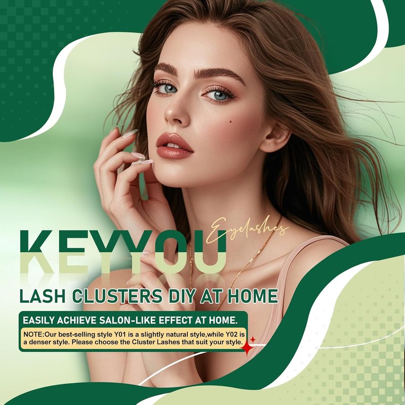 Lash Clusters - 96pcs C Curl Individual Lashes | Soft & Comfortable DIY Eyelash Extensions 8-18mm