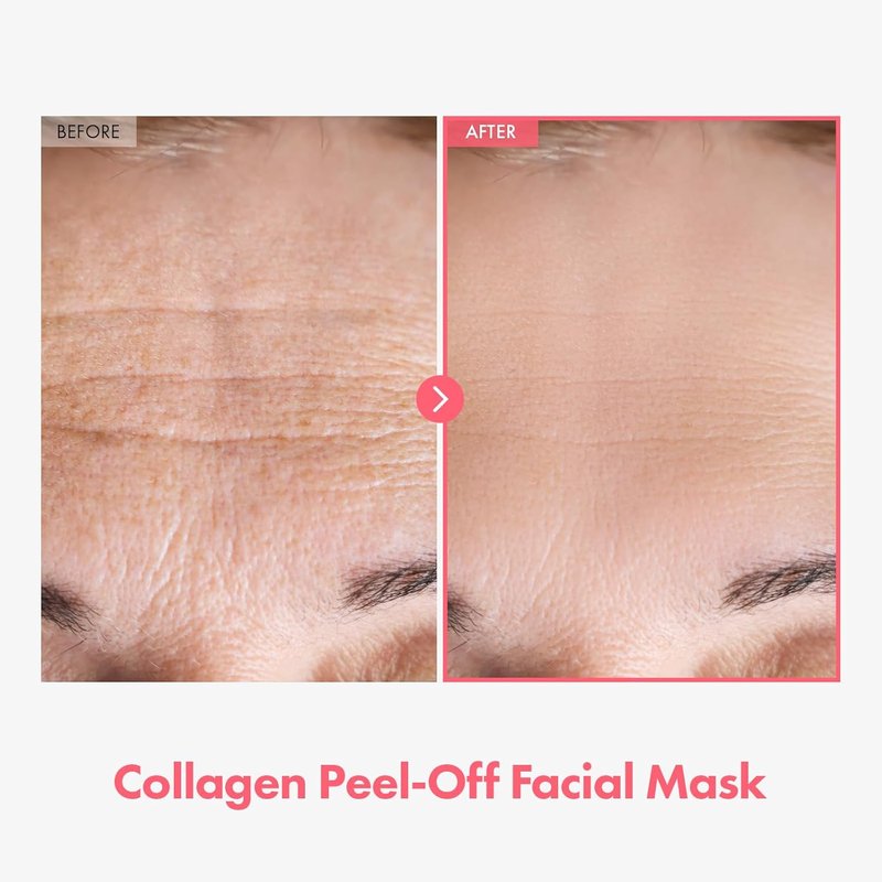 Real Collagen Fit Hydrolyzed Collagen Wrapping Mask - Peel Off Facial Mask for Hydration & Glow | 50ml