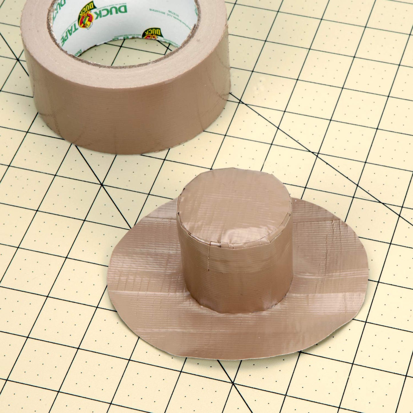 Duck Brand 283264 Color Duct Tape, Single Roll, Beige, 60 Foot