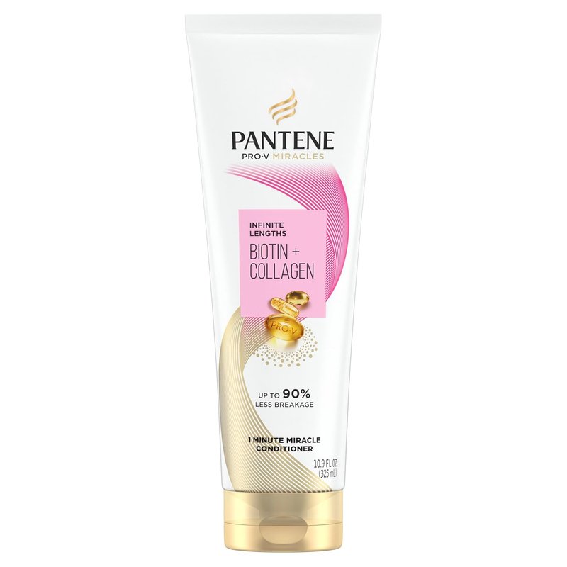 Pantene Pro-V | Miracles Infinite Lengths Conditioner - Biotin & Collagen, 10.9 FL OZ