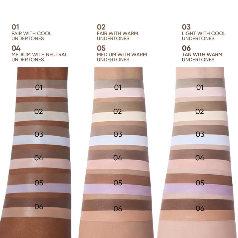 JUDYDOLL Liquid Contour & Under Eye Brightening,Highlighter, Buildable, Ultra-Blendable Contour, Fcae Contouring Liquid (06 Tan With Warm Undertones)