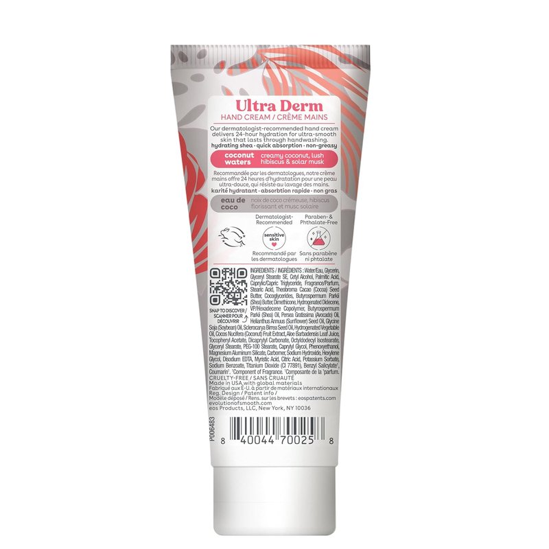 Shea Better Hand Cream - Coconut Hydrating Lotion for Soft Skin | 2.5 oz Instant Moisture