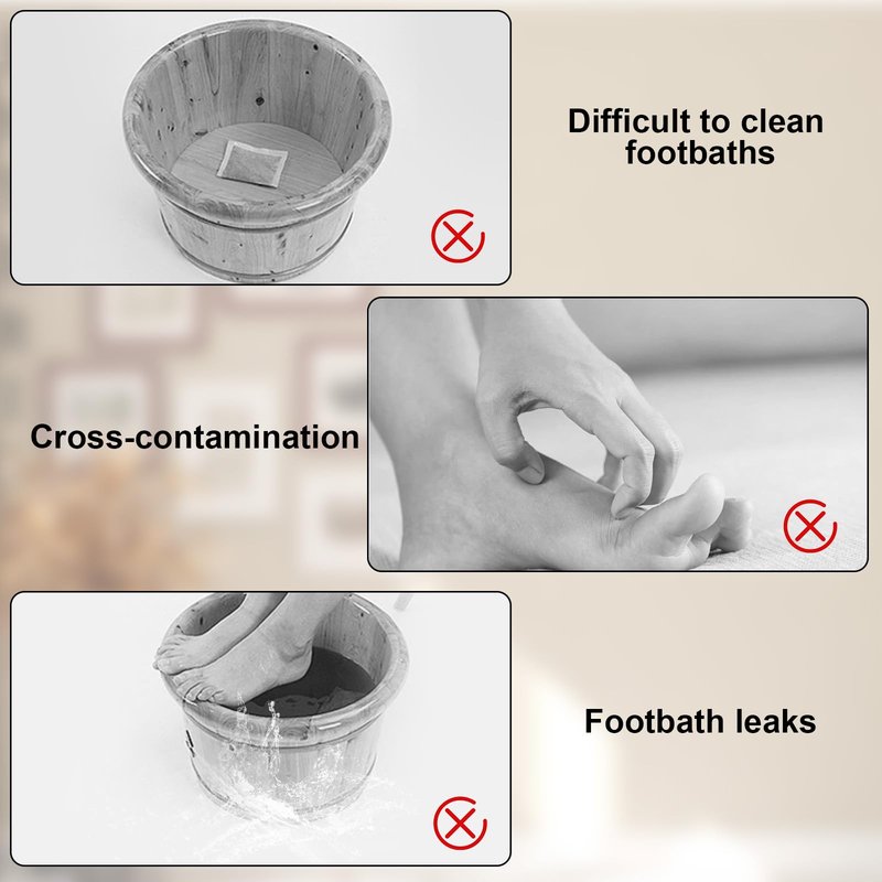 25 Pcs Blue Pedicure Liners Disposable, Disposable Foot Tub Liner Portable Bath Bags with Retractable Belt, Portable Bath Bag, Can Be Used in Foot Bath Stores, SPA halls, Home Personal Care