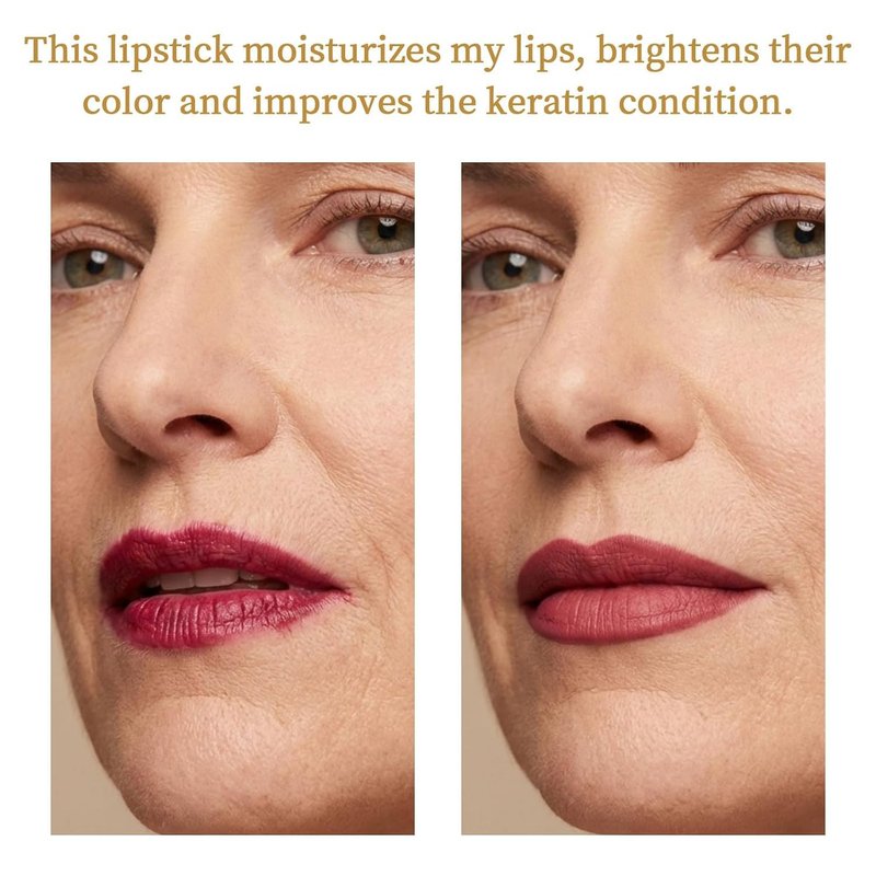 OMULIKJ Coello Lipstick - ﻿Ph Adjusting Lipsticks, Clear Lipstick That Changes Color, Gold Foil Transferproof Long Lasting Retractable Moisturizing Jelly Lip Stick With Glossy Shine For Women (1Pcs)