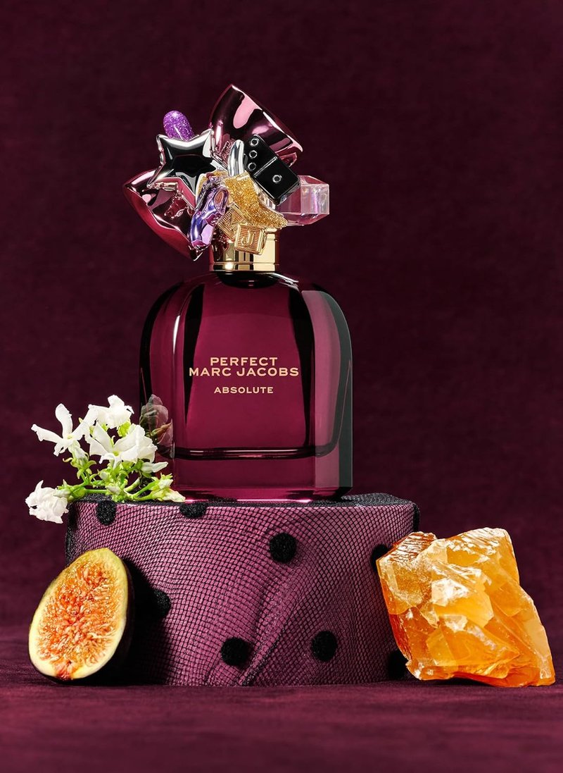 Marc Jacobs Perfect Absolute Eau de Parfum | Ambery Women's Fragrance with Caramelized Fig, Jasmine & Rich Amber Notes