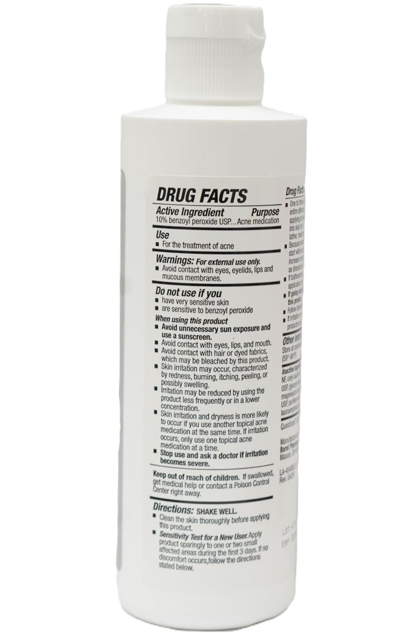 Burelpharma Benzoyl peroxide topical wash 10%