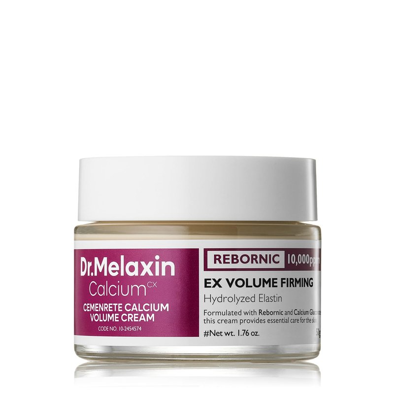 Dr.Melaxin Calcium Intense Firming Cream with Collagen & Elastin, Lifting & Volumizing Face Cream for Sagging Skin, Niacinamide for Plumping Care, 1.69 fl.oz
