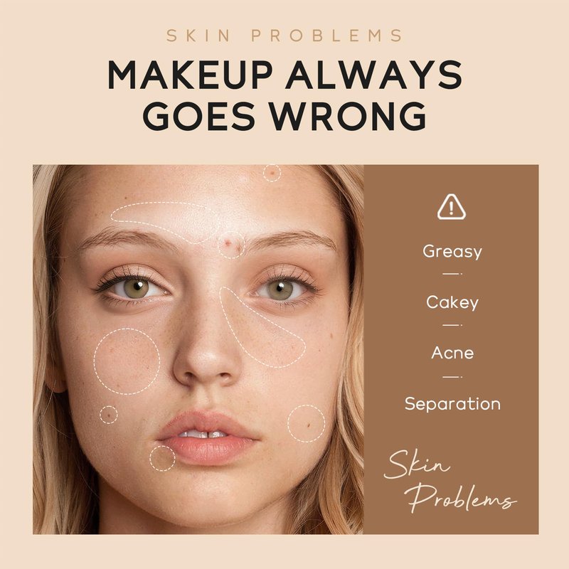 MIESCHER Hydrating BB Cream, Full-Coverage Foundation & Concealer Face Moisturizer for Women Beauty Skin, Even Skin Tone, Oil Control & Cover Flaws, Natural Finish for All Skin Types (Off-White 110)