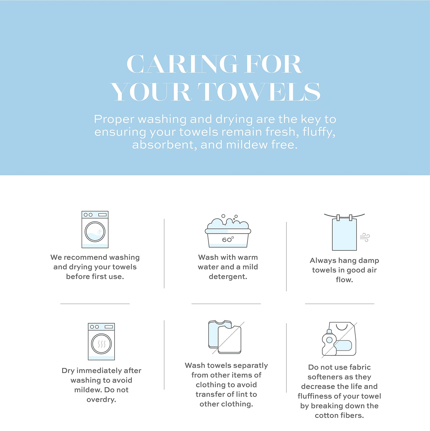 White Classic Luxury Beige Hand Towels - Soft 100% Turkish Cotton | Highly Absorbent Hotel spa Bathroom Towel Collection | 16x30 Inch | Set of 6