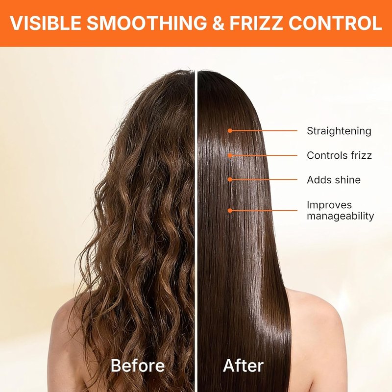 Karseell Maca Essence Hair Treatment Kit - 12 Weeks of Professional Straightening for All Hair Types