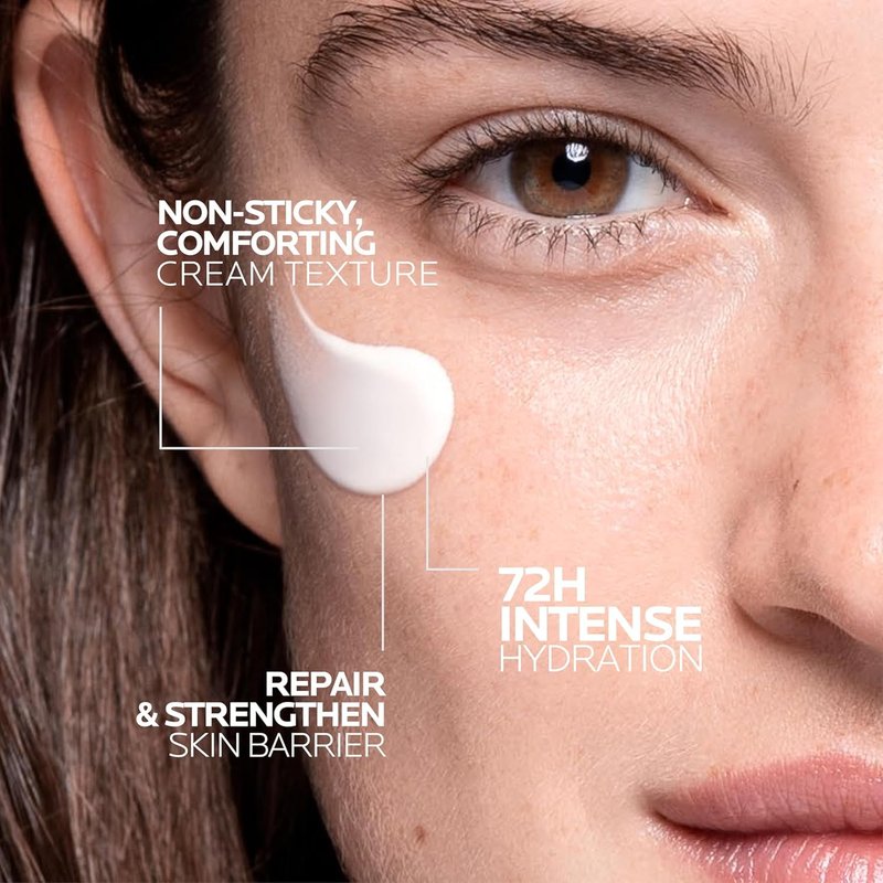 La Roche-Posay Hyalu B5 Anti-Aging Face & Neck Cream - Firming Moisturizer with 3 Types of Hyaluronic Acid, 1.7 fl oz
