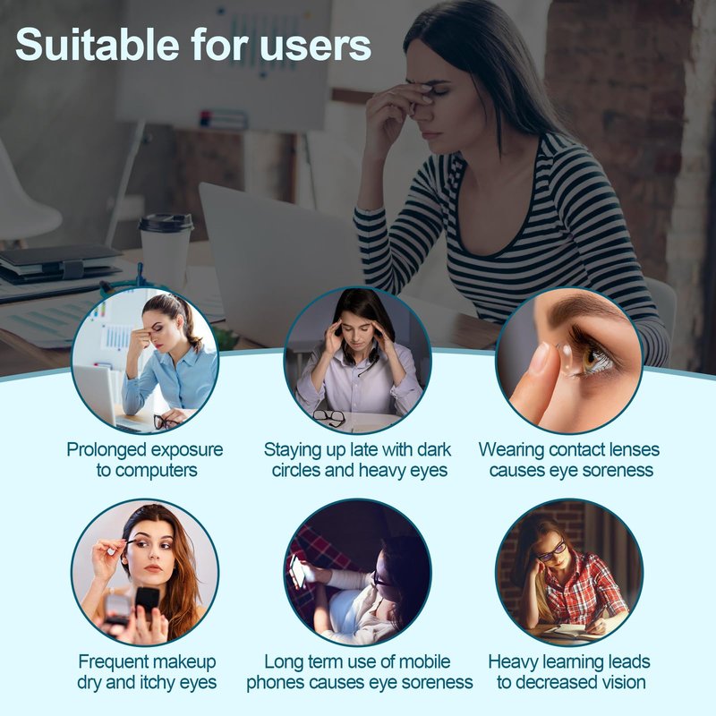 OTBK Portable Nano Mist Humidifier - Personal Eye & Face Moisturizer, USB Rechargeable Sprayer for Comfort