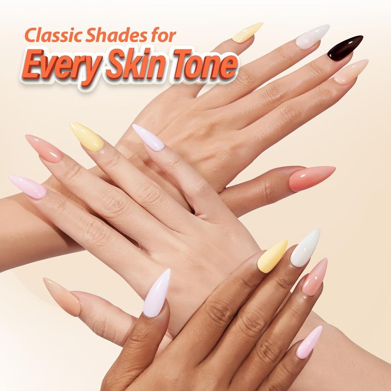 Pastel Yellow Gel Nail Polish - Hema-Free High Gloss 15ML | Soak Off UV LED Manicure for Home Salon