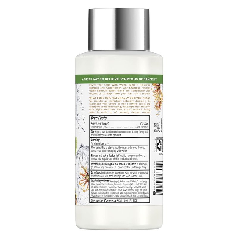 Anti-Dandruff Conditioner with Salicylic Acid & Witch Hazel - 13.5 Fl Oz