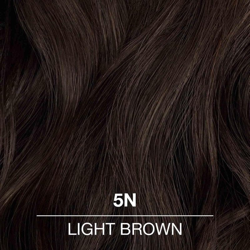 COLORCHARM Permanent Liquid Hair Color | 5N Light Brown | Up to 100% Gray Coverage | 1.42 Fl Oz