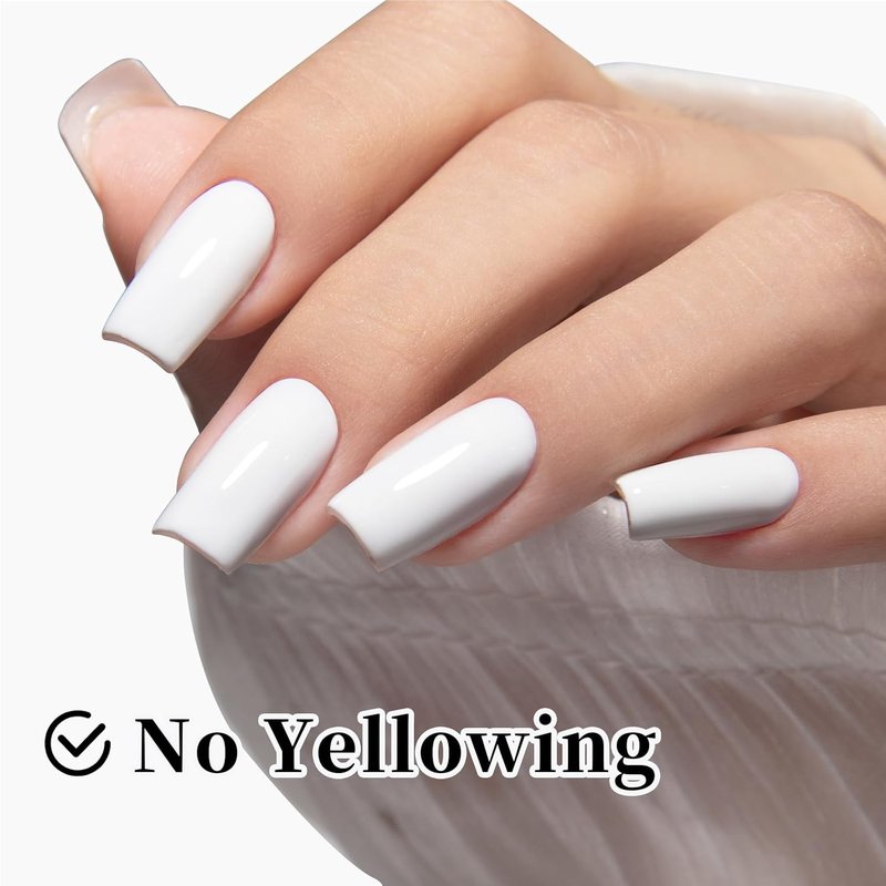 Glassy Clear No Wipe Top Coat Gel Nail Polish - HEMA & TPO Free, Long Lasting High Gloss Finish | 0.5 Fl Oz