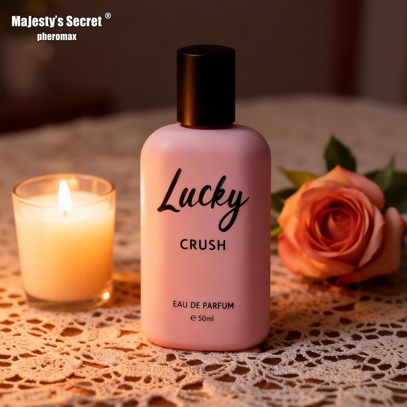 Lucky Crush Eau de Parfum for Women, 50 ml (1.7 fl oz) Long-Lasting Floral Fruity Perfume with Red Berry, Peony & Sandalwood Notes – Elegant Women’s Fragrance Gift