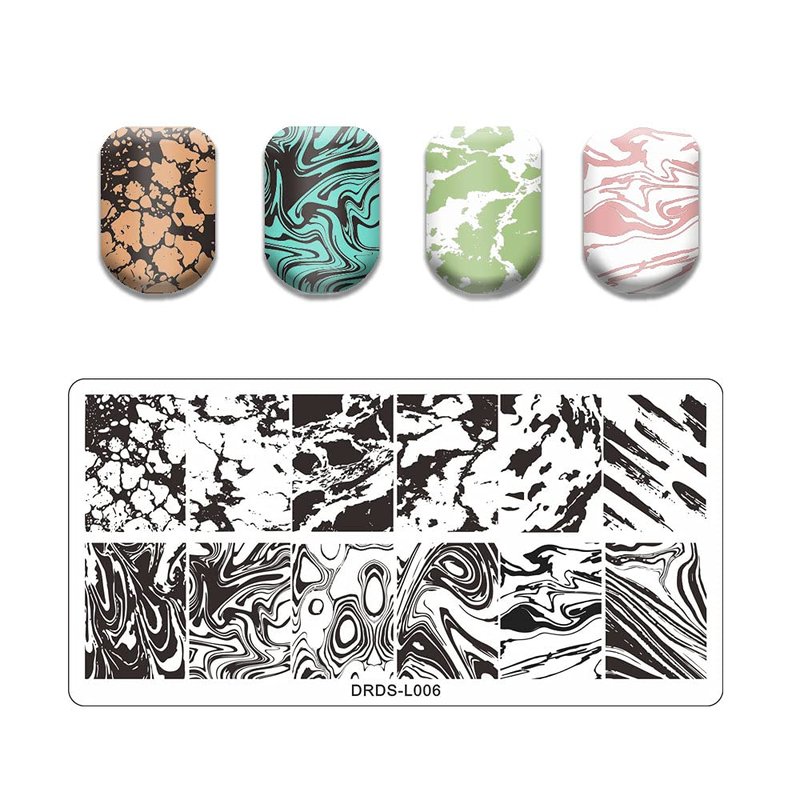 Nail Stamp Plates Set - 21 Pcs with 16 Designs, 2 Stampers & Scrapers | Floral & Animal Patterns