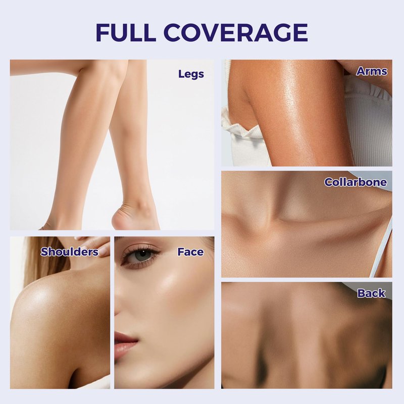 Body Coverage Perfector, Tattoo Cover Up Uneven Skin Blemishes Scars Veins Bring Natural Glow with 24Hr Long Lasting, Full Coverage Sweatproof No Transfer Concealer for Leg Face Body 2.5 oz, 01 Light