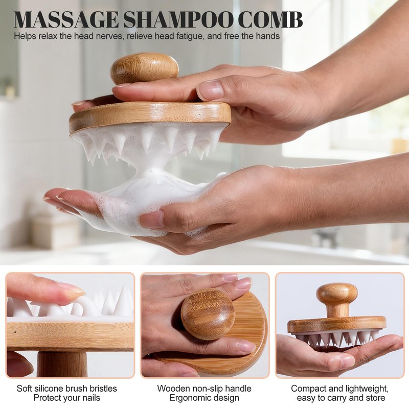 NVTED Bath Tools Set, 5 PCS Loofah Washcloth Combo 2-in-1, Suction Cup Bath Ball，Silicone Body Bath Brush with Waterproof Cosmetic Bag, for Body Wash and Smooth Skin