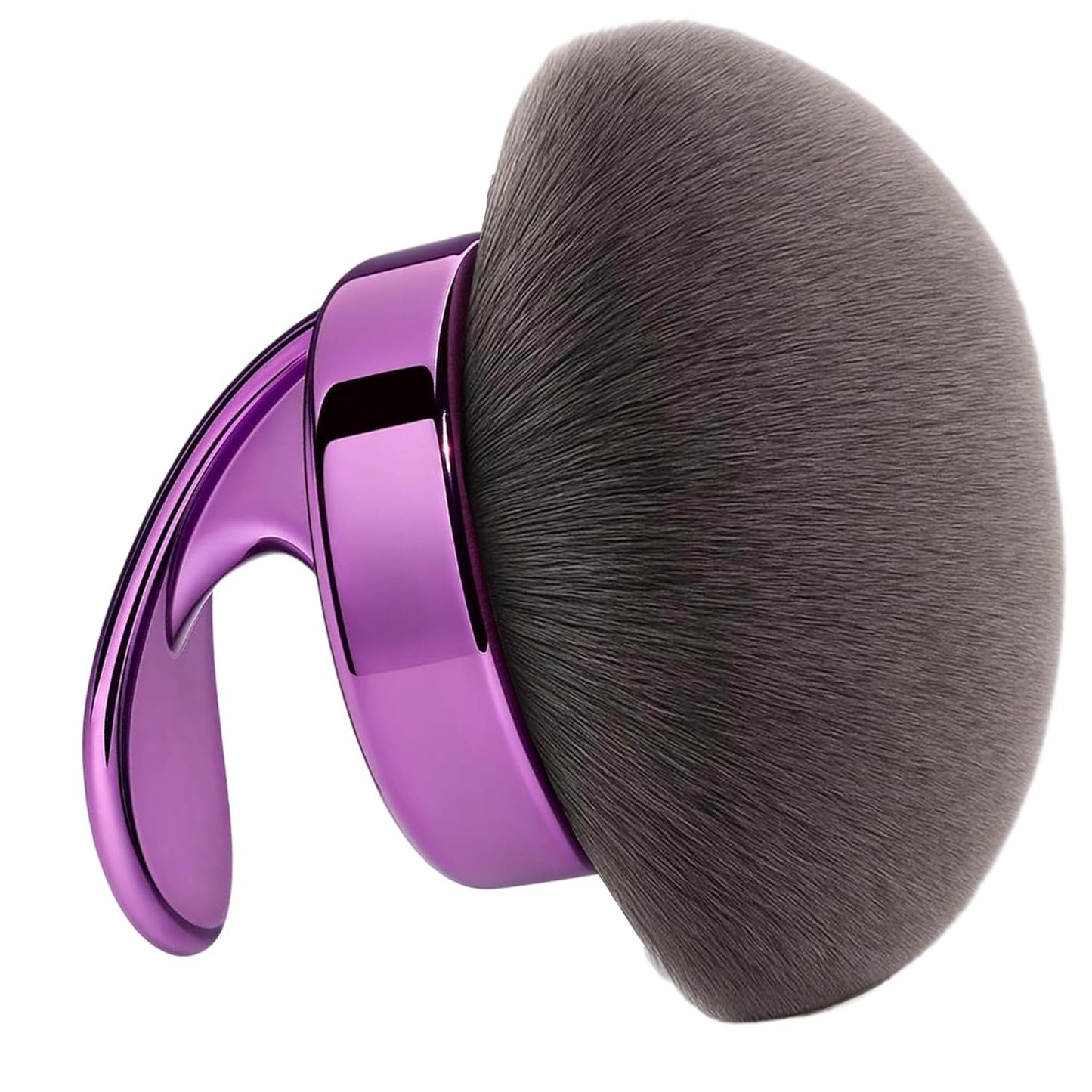 Ultra Large Body Makeup Brush - Blend & Blur Kabuki Applicator for Self Tanner | 5.11-Inch Wide Head - Purple