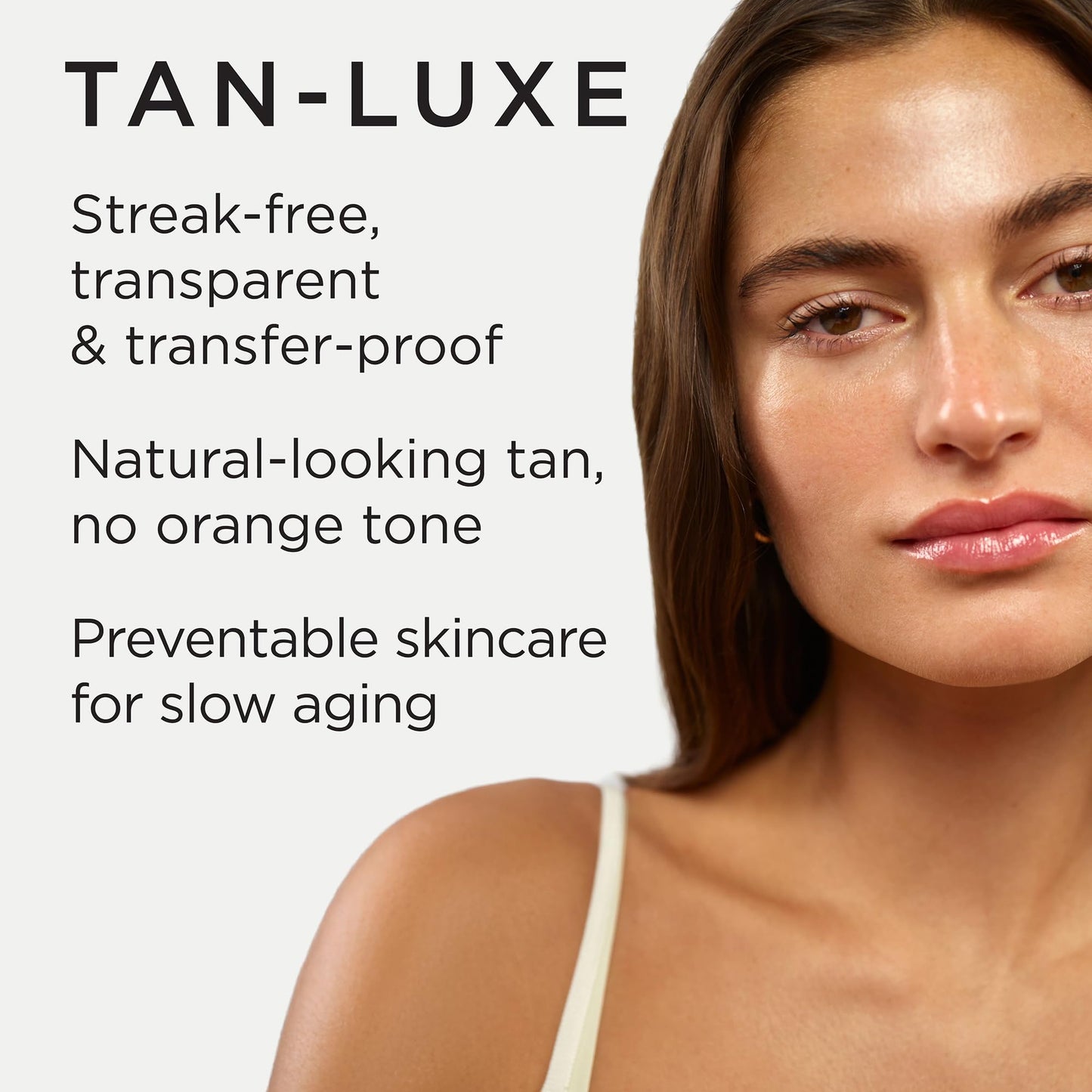 Tan-Luxe The Gradual, Illuminating Gradual Tan Lotion, Hydrating Body Self Tanner for a Natural Looking Glow, Buildable & Streak-Free, Cruelty-Free, 8.45 fl. oz