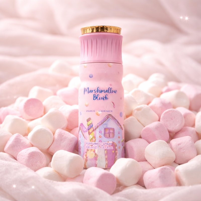 Paris Corner Marshmallow Blush Deodorant 6.8 Fl Oz (200ml) Unisex Fragrance Perfume