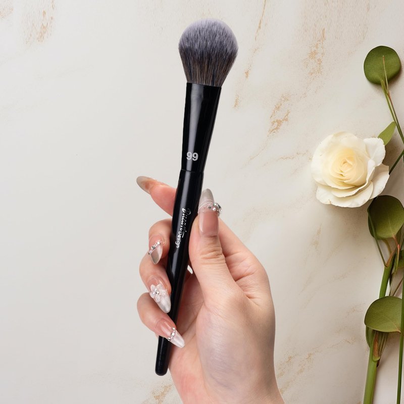 Bueart Design PRO Sculpting Blush Makeup Brush 99 with Ultra-soft Dense bristles for Precise Blush,Contour,Powder,Cream Blush Application
