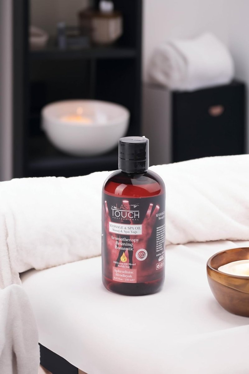 Aphrodisiac Massage Oil for Couples - Relaxing Aromatherapy Oil for Intimate Moments | 8.45 Fl Oz