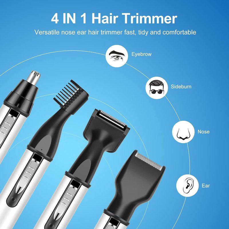Skiennix Ear and Nose Hair Trimmer - Precision Grooming Tool for Effortless Hair Removal