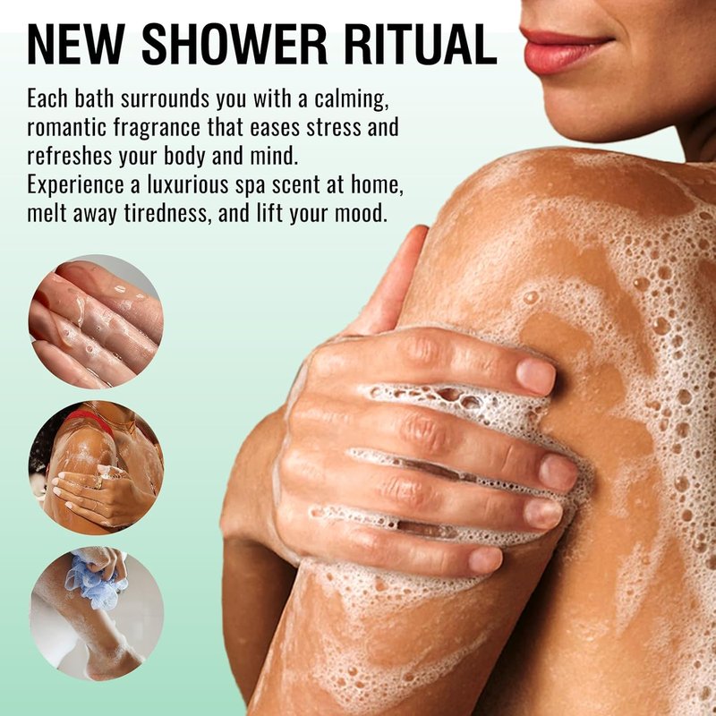 Rio Shower Oil - Natural Moisturizing Body Cleanser with Vanilla Orchid & Sandalwood | 155g/5.47 Oz